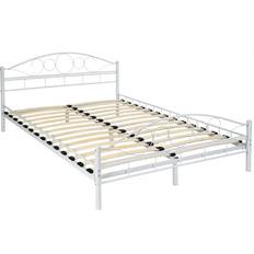 tectake Metal bed Sängram