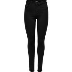XL Jeans Only Onlroyal High Skinny Fit Jeans - Black