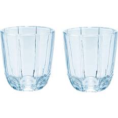 Moderna Artisan Series Double Wall 12 oz Beverage Glasses - Set of