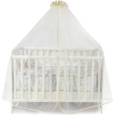 Beige Betthimmel Lorelli Babybetthimmel, Baldachin 480 Insektenschutz Babybett Laufstall beige