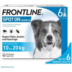 Hunde Haustiere Frontline Spot ON Hund 10-20kg gegen