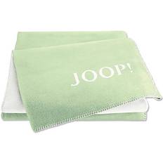 Joop! Uni-Doubleface Filz Orange, Schwarz, Beige, Grau, Grün, Natur (200x150cm)