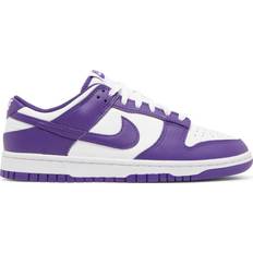 Purple Sneakers Nike Dunk Low M - White/Court Purple