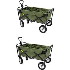 Mac Sports Collapsible Folding Steel Frame Outdoor Garden Utility