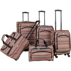 American flyer luggage sets American Flyer Gold Coast 5-Piece Spinner