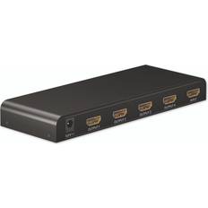 KVM-Switches Goobay HDMI 1.4 SWITCH CONSOLE 4 TO 1