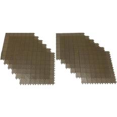 RSI Riverstone Interlocking Floor System, Tan, 22 in. x 22 in. 12 pk