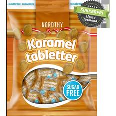 Nordthy Konfekt og kaker Nordthy Sukkerfri Karameltabletter 1 indpakket