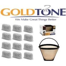 Coffee Makers GoldTone Brand 8-12 Cup Coffee & Set