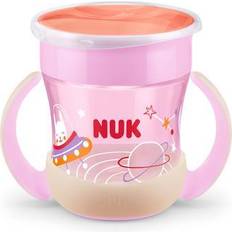 Nuk Trinklernbecher Mini Magic Cup Night, 160ml, pink