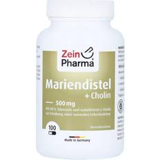 MARIENDISTEL+CHOLIN Kapseln 80% Silymarin 100