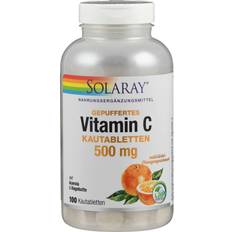Solaray Gepuffertes Vitamin C Kautabletten 500