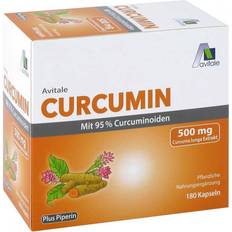 Curcumin mg 95% Curcuminoide+piperin 100 Stk.