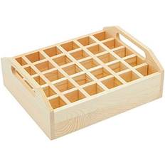 Boxes & Baskets Juvale Organizer for Mini Essential Oils Holds inches Storage Box