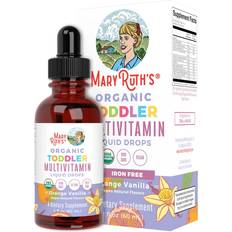 Organics Organic Toddler Multivitamin Drops Iron Free Orange Vanilla 2