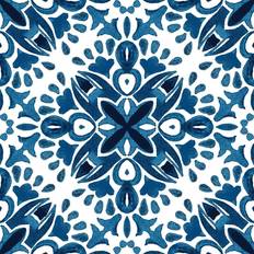 RoomMates Amalfi Blue Peel And Stick Floor Tile