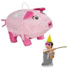 Piñatas Relaxdays Pinata Schwein, Partydekoration