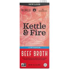 Kettle & Fire Cooking Broth, Beef 32 carton