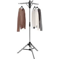 Collapsible drying rack clothes Whitmor Collapsible Tripod Garment and Drying Rack