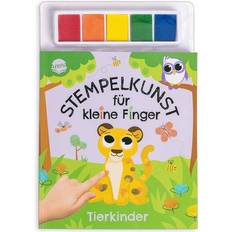 Arena Stempelkunst für kleine Finger. Tierkinder