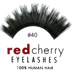 Red eye makeup Red Cherry #40 Athena False Eyelashes Womens RED CHERRY Halloween Eye Lashes Makeup