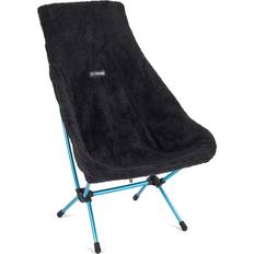 Helinox High-Back Seat Warmer Chair Two Black Fleece 12480