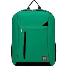 Vangoddy Adler Laptop Backpack Fits up to 15.6" Laptop Jade Green with Black Trim Green