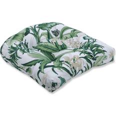 Pillow Perfect Coast Verte Chair Cushions White, Green