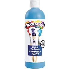 Colorations Sky Blue Simply Washable Tempera Paint 16 oz. Sky Blue