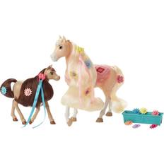 Spirit Stable Style Chica Linda 8 in Foal Figure, Hair Tool & Styling Accessories, Brush, Mirror, Great Gift for Ages 3 Years Old & Up