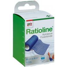 Ratioline acute Fixierbinde kohÃ¤siv 8 cmx4