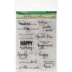 Penny Black Clear Stamps 5"X7" Sprinkles & Smiles