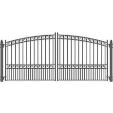 Aleko Paris Style 12 Dual Swing Driveway Fence Gate