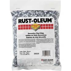 Black and white vinyl flooring Rust-Oleum 205220 Floor Chip, Black/White, Vinyl, 1 lb