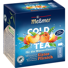 Beste Tee Meßmer Cold Tea Eistee Pfirsich, 14 Pyramidenbeutel