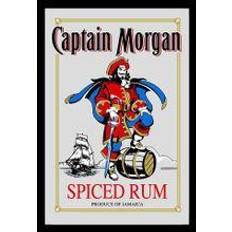 Spiegel Close Up Captain Morgan Wandspiegel