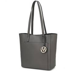 MKF Collection Lea Tote Handbag - Charcoal Grey