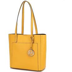 MKF Collection Lea Tote Handbag - Mustard