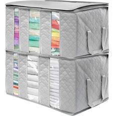 SORBUS Foldable Fabric Storage Organizer Bag Set 2