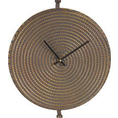 Wall Clocks Melrose Numberless Bronze Metal Wall Clock