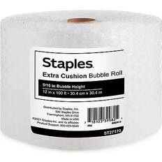 Staples 5/16" Bubble Roll, 12" x 100' Clear 4069425 Clear