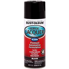 Rust oleum spray paint Rust-Oleum 253365 Automotive Acrylic Lacquer Spray Paint Black