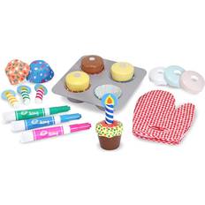 Melissa & Doug Food Toys Melissa & Doug Bake & Decorate Cupcake Set