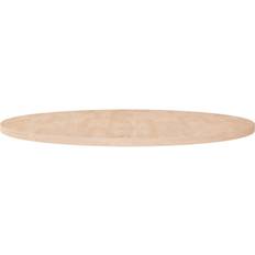 vidaXL Brown, Solid Wood Oak Round Bordplate 90cm