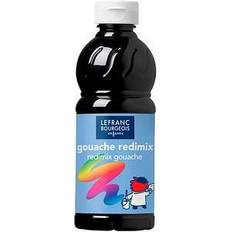 LEFRANC BOURGEOIS Gouache Liquide Redimix Temperafarbe schwarz 500,0 ml