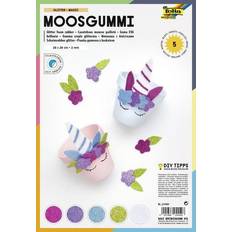 Folia Moosgummi Glitter, Basteln