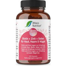 Biotin + Zink + Selen Haare Nägel Kapseln