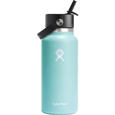 Kitchen Accessories Hydro Flask Dew Wide-Mouth Straw-Cap Water Bottle 0.25gal