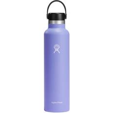 Hydro Flask Purple Wide Mouth Flex Straw Cap Bottle, 24 oz Hydro Flask