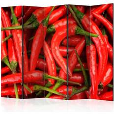 Arkiio chili pepper background II Romavdeler 225x172cm